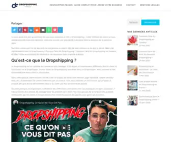 Dropshippingfrance.fr(Dropshippingfrance) Screenshot