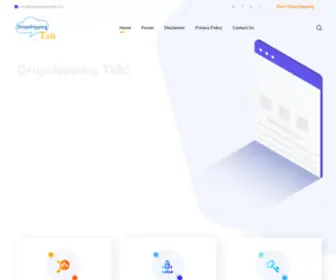 Dropshippingtalk.com(Dropshipping Talk help of our community) Screenshot