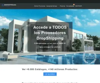 Dropshippingwebs.com(Proveedores DropShipping #1) Screenshot