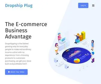 Dropshipplug.com(Dropship Plug) Screenshot