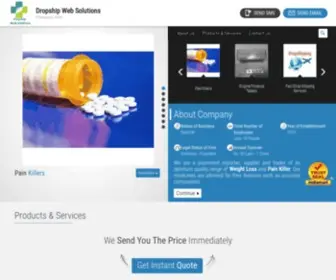 Dropshipwebsolutions.co.in(Dropship Web Solutions) Screenshot