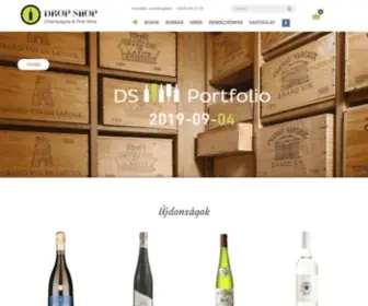 Dropshop.hu(Webshop) Screenshot