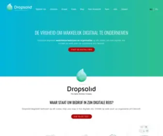 Dropsolid.com(The Digital Experience Company) Screenshot
