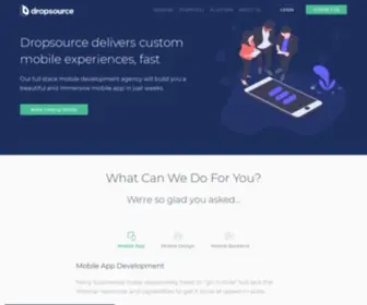 Dropsource.com(Mobile Development) Screenshot