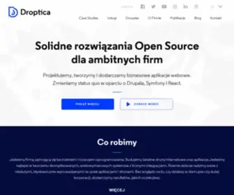Droptica.pl(Software House) Screenshot
