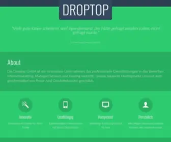Droptop.de(Linevast Hosting) Screenshot