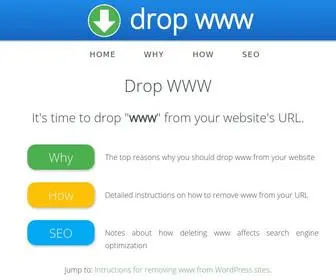 Dropwww.com(Drop WWW) Screenshot