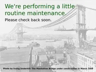 Drosophilahistory.com(Temporary Maintenance) Screenshot