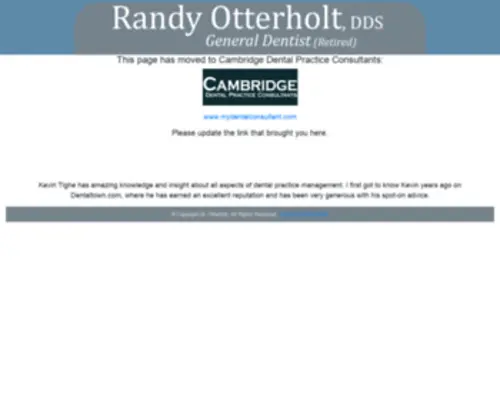 Drotterholt.com(Dr. Randy Otterholt) Screenshot