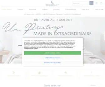 Drouault.net(Surmatelas d'exception) Screenshot