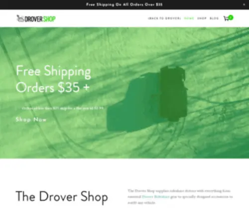 Drovershop.com(Drover Shop) Screenshot