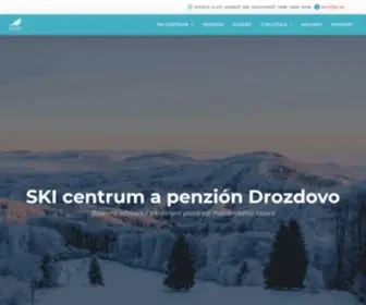 Drozdovo.eu(Ski centrum a penzión Drozdovo) Screenshot