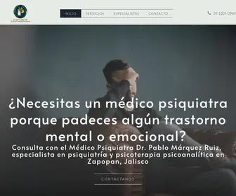 Drpablomarquezruiz.com(Especialista en psiquiatría y psicoterapia en Zapopan) Screenshot