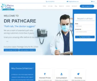 Drpathcare.com(Full Body Checkup) Screenshot