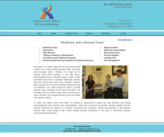 Drpatrickdonohue.com(Patrick Donohue Chiropractor in Wrightstown) Screenshot