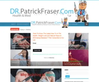 Drpatrickfraser.com(Dr Patrick Fraser) Screenshot