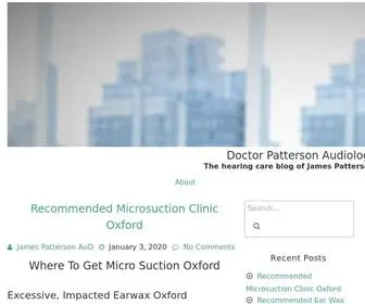 Drpatterson.net(Doctor Patterson Audiology) Screenshot