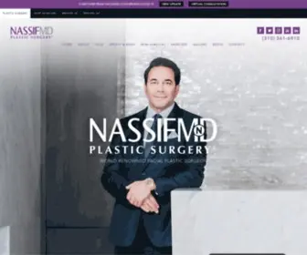 Drpaulnassif.com(Dr. Nassif) Screenshot