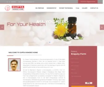 Drpawangupta.com(Swine Flu) Screenshot