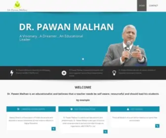 Drpawanmalhan.com(Dr. Pawan malhan) Screenshot