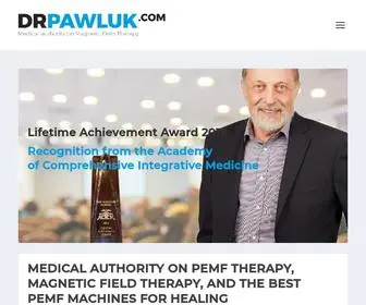 Drpawluk.com(PEMF Therapy & Magnetic Field Therapy Expert) Screenshot