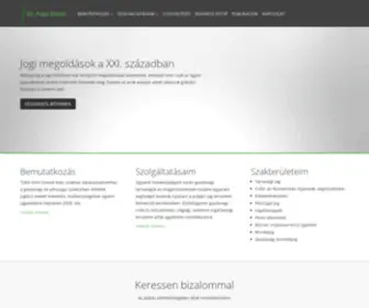 DRPD.hu(Pajor Dávid ügyvéd) Screenshot