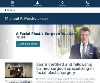 Drpersky.com(Dr. Michael A. Persky) Screenshot