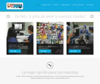 Drpetscr.com(Clínica Veterinaria Dr Pets) Screenshot