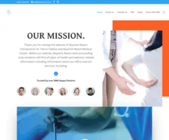 Drpierrechiro.com(Pierre Tallerie a Good Doctor in Boyntonauto accident) Screenshot