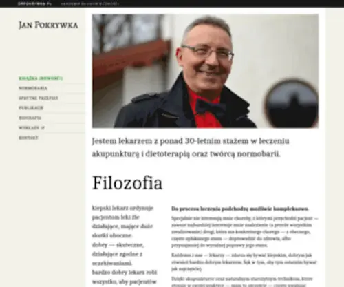 Drpokrywka.pl(Lekarz Jan Pokrywka) Screenshot