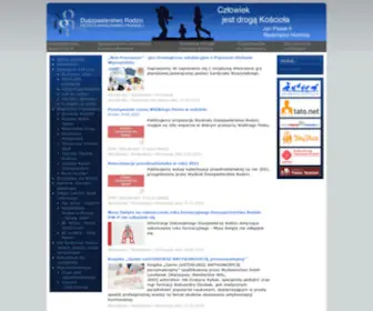 DRpraga.pl(Duszpasterstwo Rodzin Diecezji Warszawsko) Screenshot