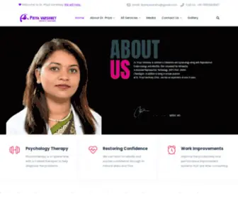 DRpriyavarshney.com(Fertility Solutions) Screenshot