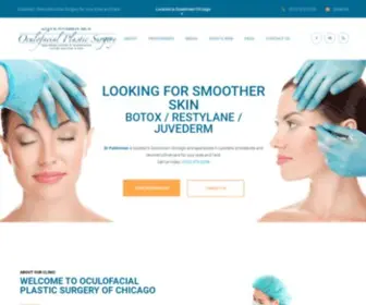 Drputterman.com(Cosmetic and Reconstructive Eyelid and Facial Surgery in Dowtown Chicago) Screenshot