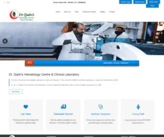 Drqadrilab.com(Qadri's Hematology Center and Clinical Laboratory) Screenshot