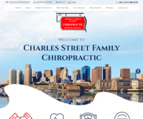 Drquigley.com(Boston Chiropractor) Screenshot