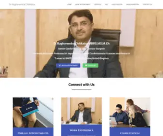 Drraghavendra.com(Dr.Raghavendra Chikkatur) Screenshot