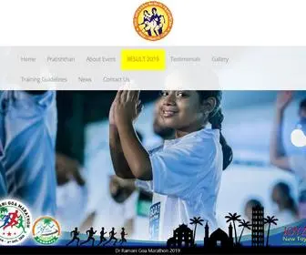 Drramanigoamarathon.com(Ramani Goa Marathon 2024) Screenshot