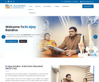 Drrandivekneehipspinesurgeon.com(Best Arthroscopy Surgeon in Mumbai) Screenshot