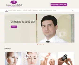 Drrashadisayev.az(Dermatoloq) Screenshot