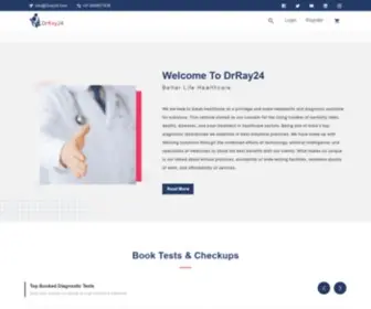 Drray24.com(All Healthcare Solutions) Screenshot