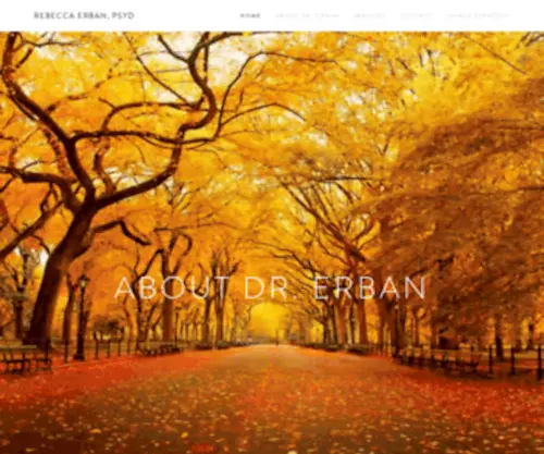 Drrebeccaerban.com(Rebecca Erban) Screenshot