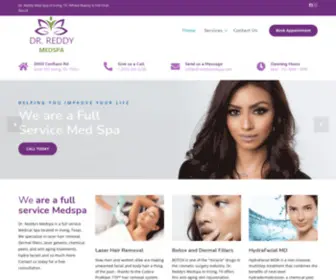 Drreddymedspa.com(Reddy's Medspa of Irving Texas) Screenshot