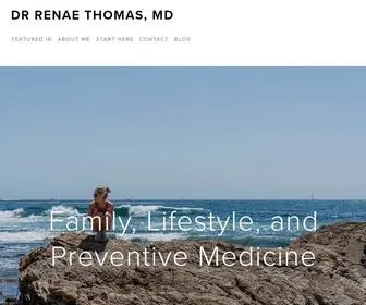 Drrenaethomas.com(Dr Renae Thomas) Screenshot