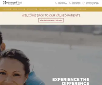 Drrever.com(Advanced Total Dental Care) Screenshot