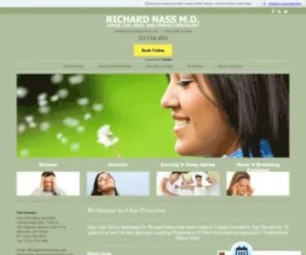 Drrichardnass.com(ENT Manhattan) Screenshot