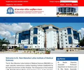 DRRmlims.ac.in(DRRmlims) Screenshot