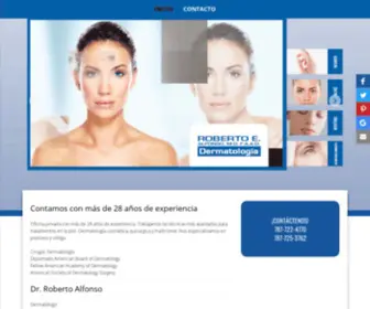 Drrobertoalfonso.com(Contamos con más de 26 años de experiencia. Servicios) Screenshot
