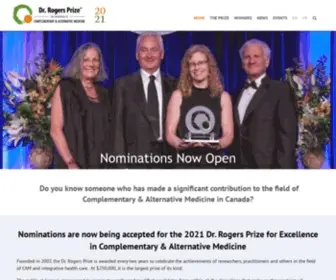 Drrogersprize.org Screenshot