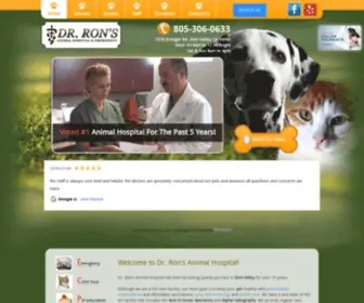 Drronsanimalhospitalsimivalley.com(Pet Care) Screenshot