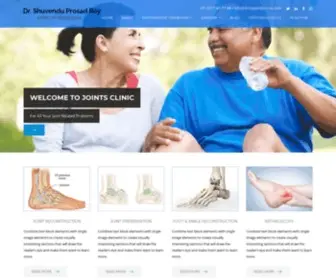 Drroyjointclinic.com(Joint Reconstruction Specialist) Screenshot